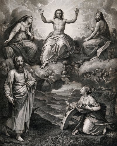 Christ with Saint Paul the Apostle by Raffaello Sanzio Raphael